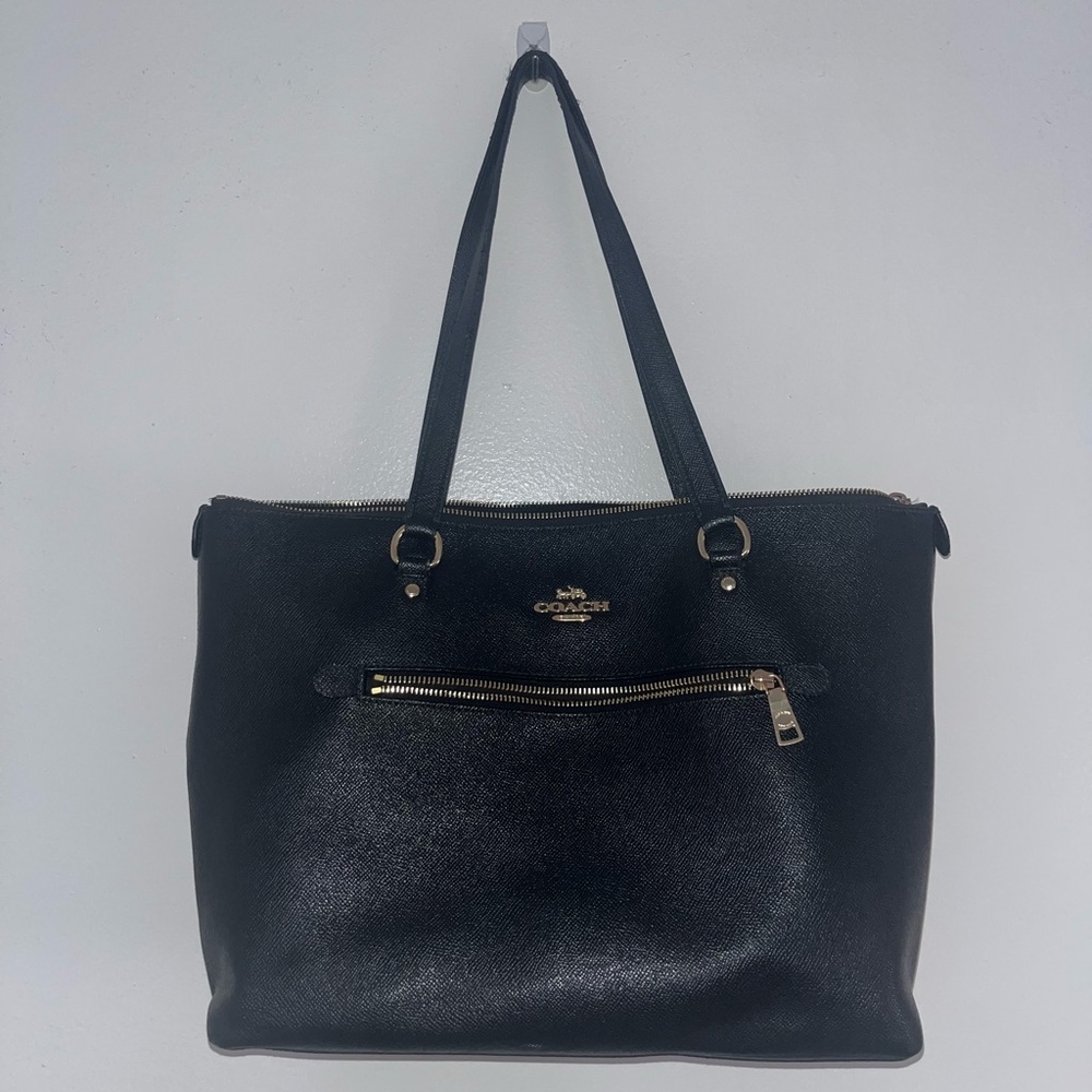 Coach Outlet Crossgrain Leather Gallery Tote